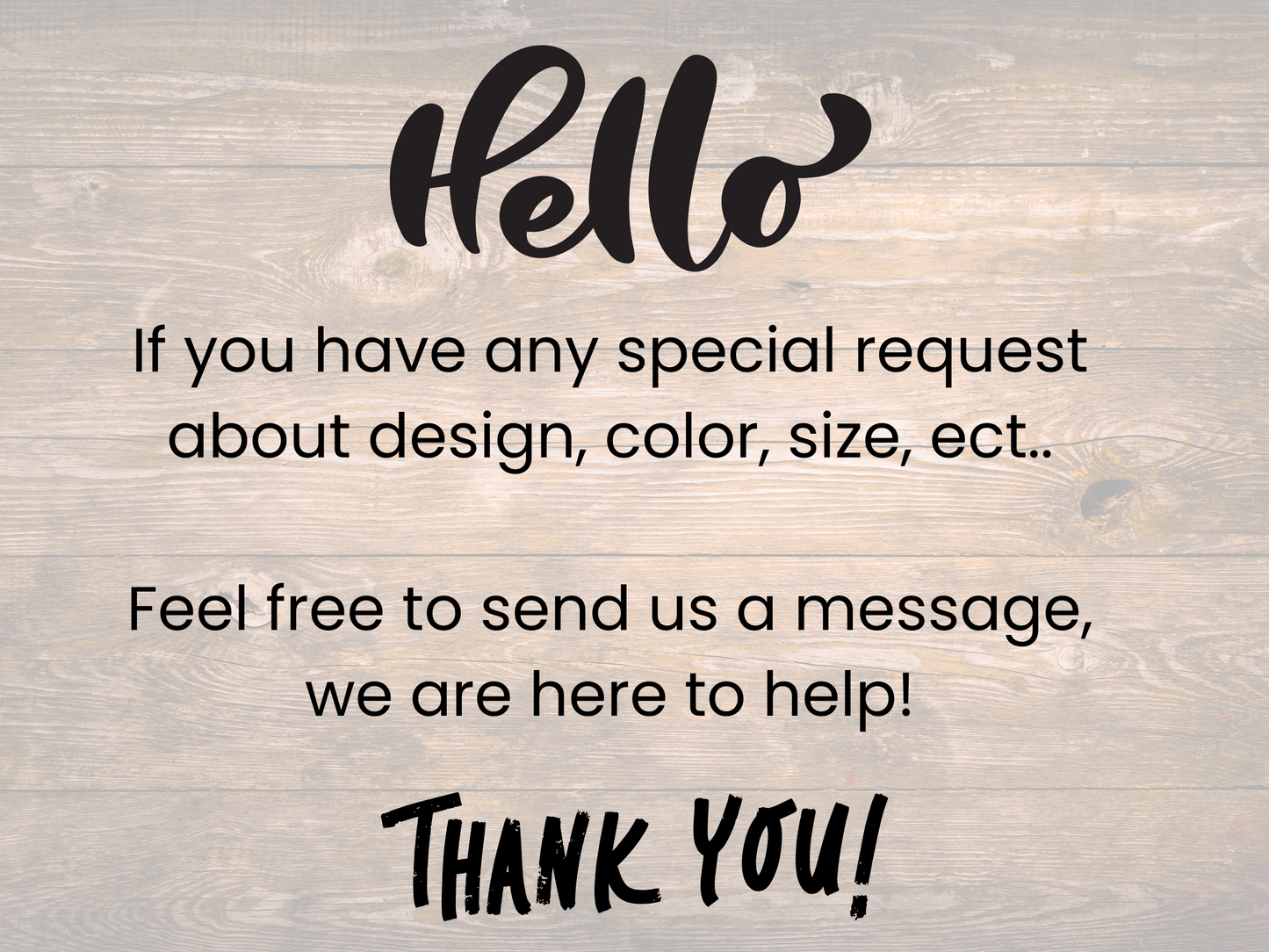 Personalized Wood Photo