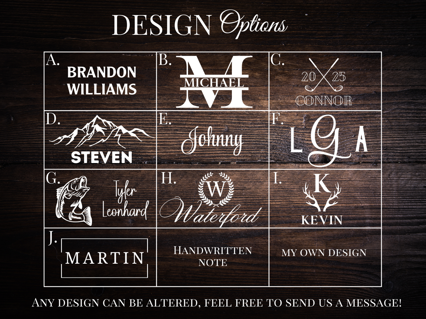 Personalized Watch Case