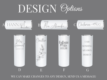 Personalized Bride Tumbler