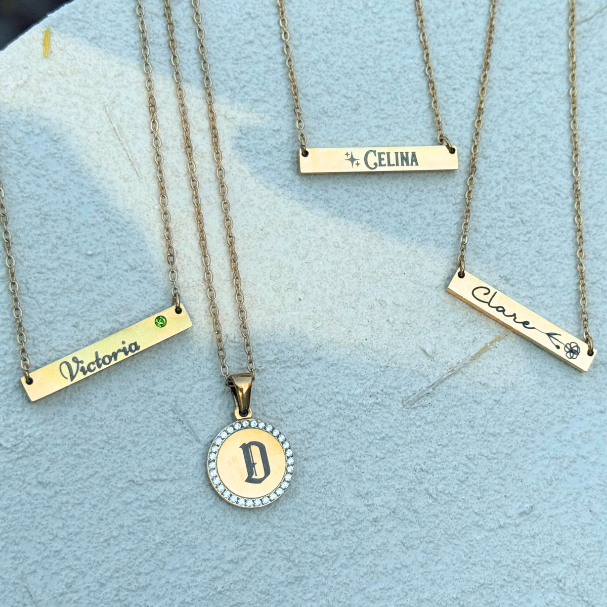 Round Pendant Necklace