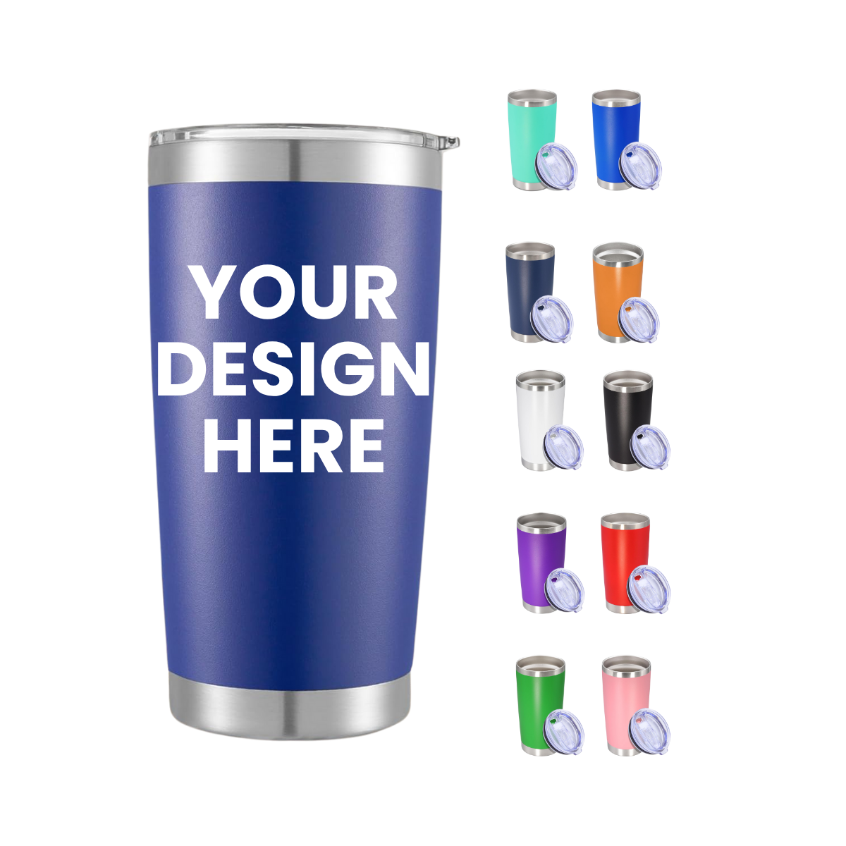 Custom Logo 20 oz Tumbler