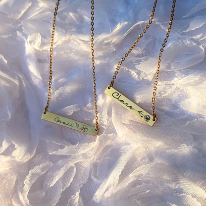 Birthflower Necklace