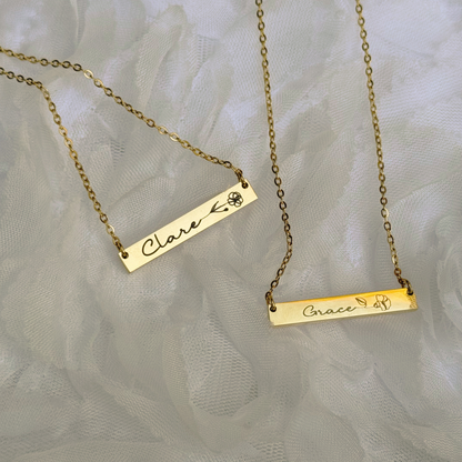 Birthflower Necklace