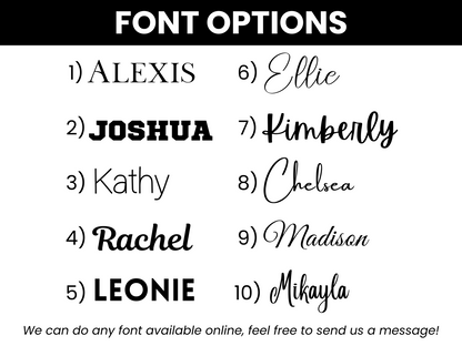 Personalized College Tumbler 30oz