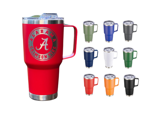 Personalized College Tumbler 30oz