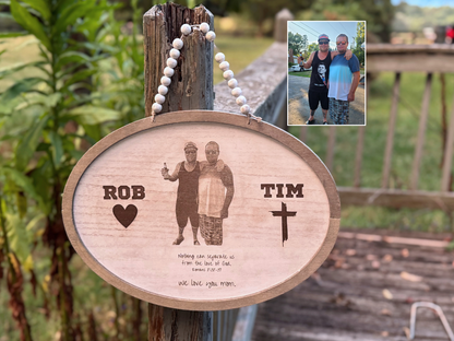 Personalized Wood Photo