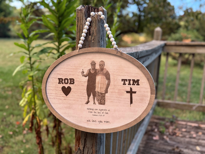 Personalized Wood Photo