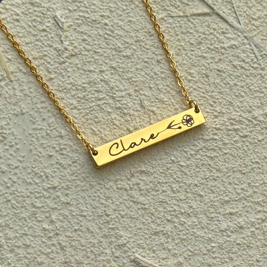 Birthflower Necklace