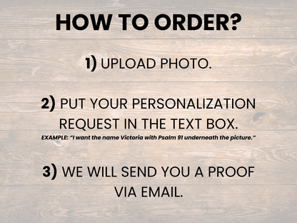 Personalized Wood Photo