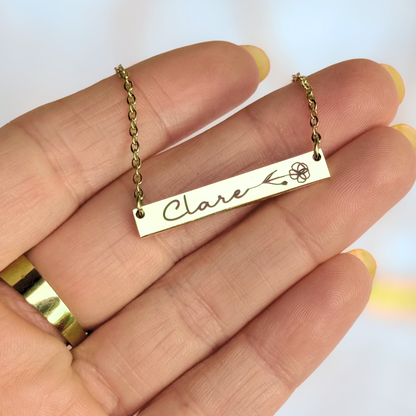 Birthflower Necklace