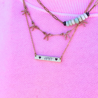 Handwritten Name Necklace