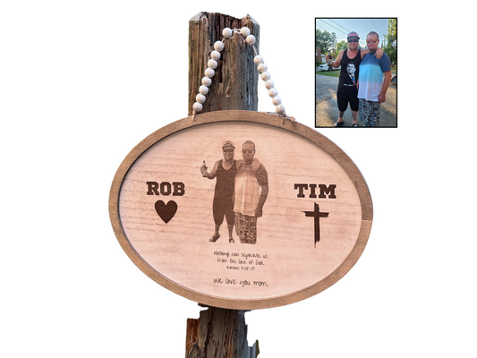 Personalized Wood Photo